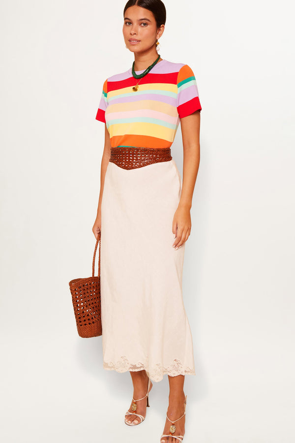 Rixo Nalini Knitted Top Multi