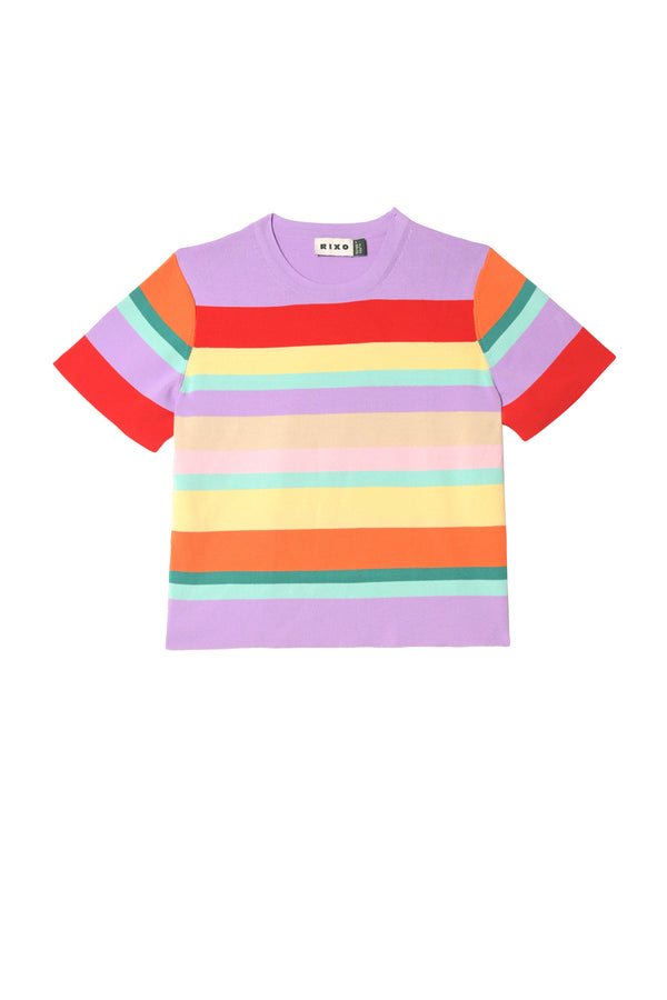 Rixo Nalini Knitted Top Multi