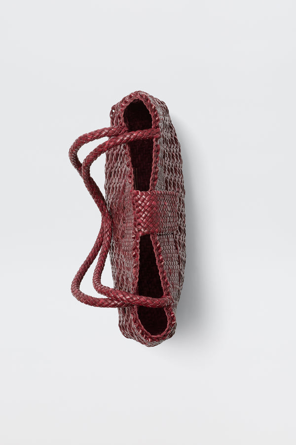 Rixo Niamh Leather Bag Bordeaux