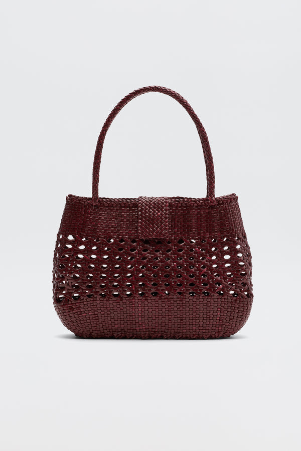 rixo Niamh Leather Bag Bordeaux