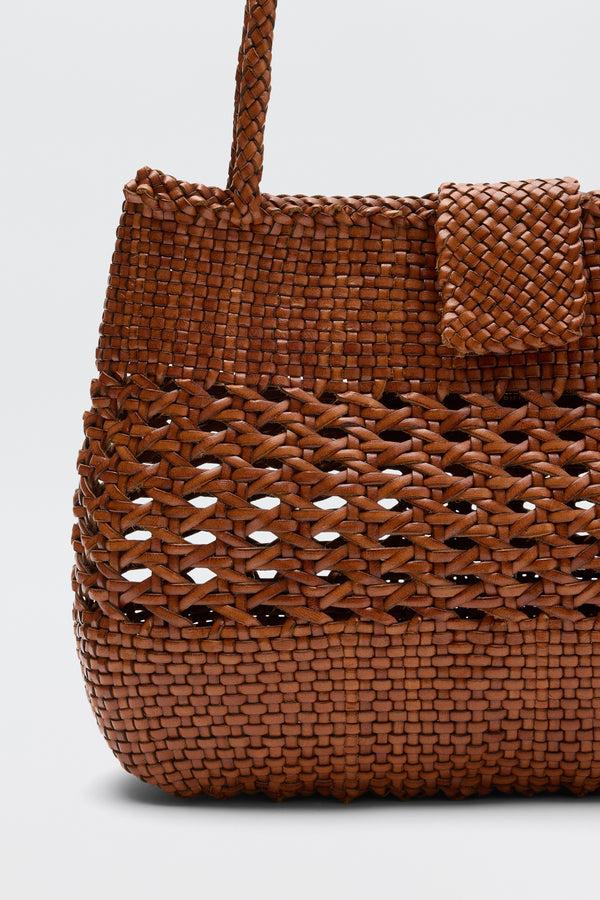 Rixo Niamh Leather Bag Tan