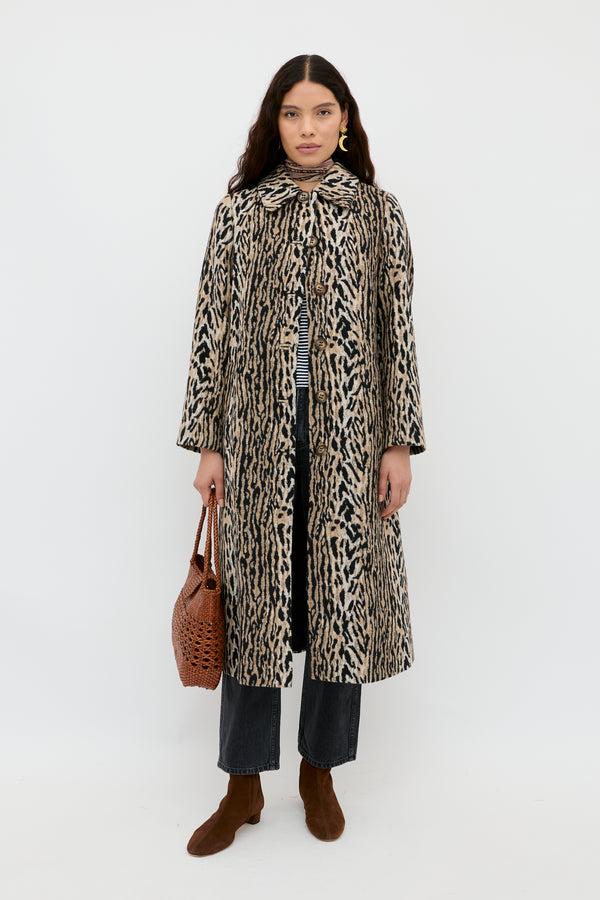 Rixo Phaedra Cotton T Shirt Marley Navy