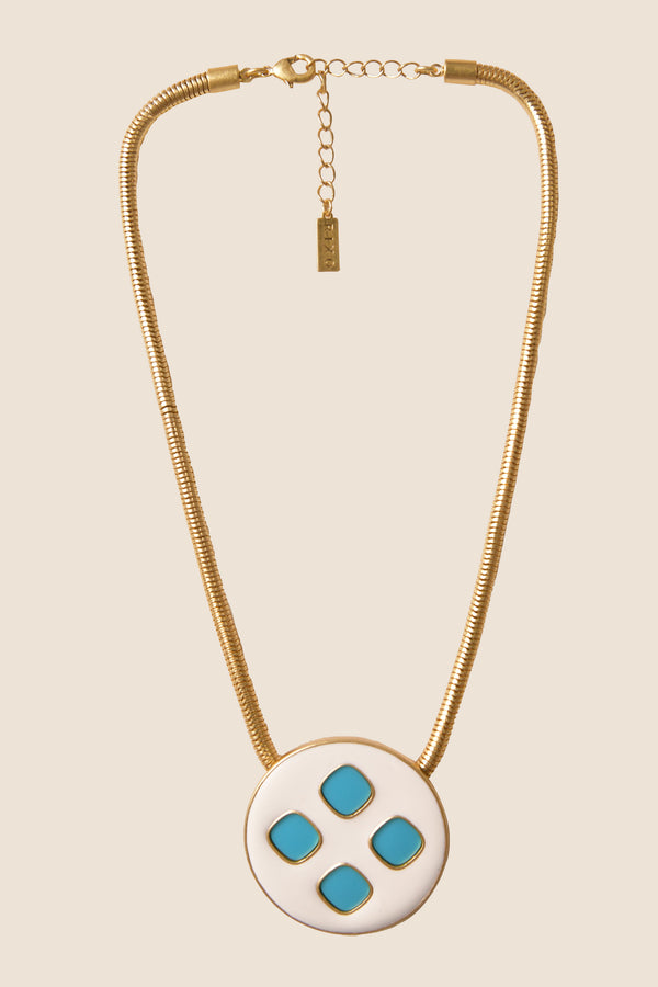 rixo Reeson Necklace Turquoise