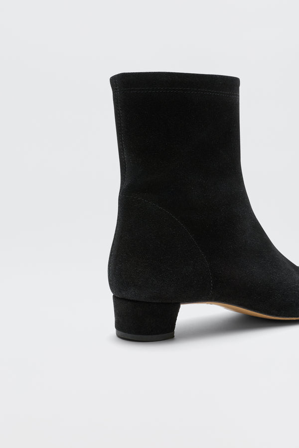 Rixo Rey Suede Boots Black
