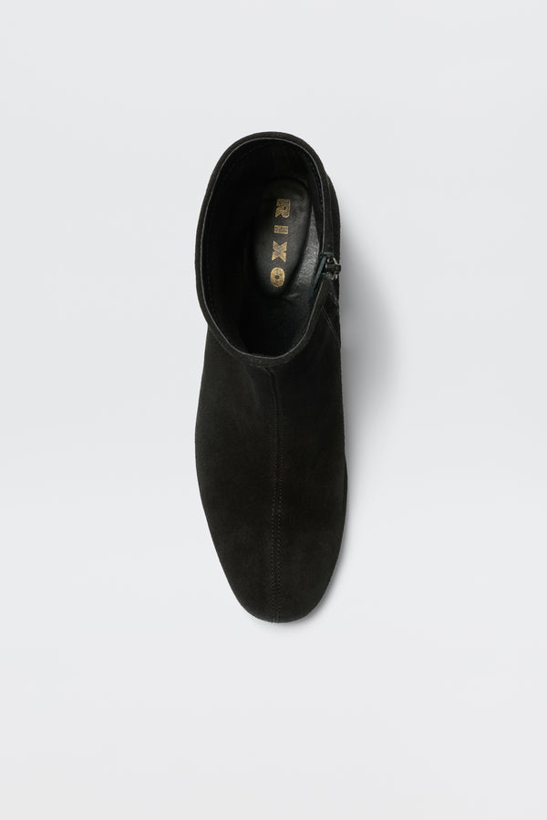 Rixo Rey Suede Boots Black