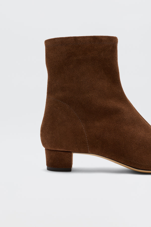 Rixo Rey Suede Boots Chocolate