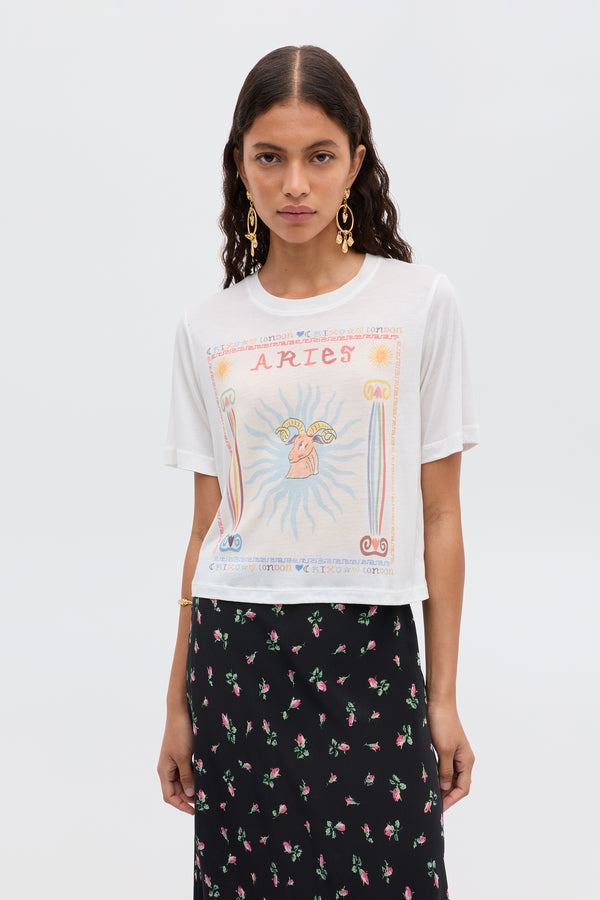 rixo Ria Zodiac T-Shirt Aries
