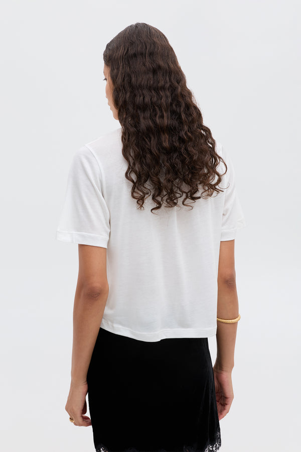 Rixo Ria Zodiac T-Shirt Libra