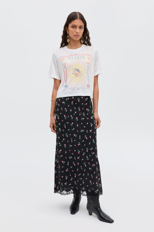 Rixo Ria Zodiac T-Shirt Pisces