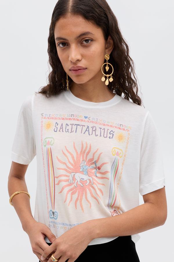 Rixo Ria Zodiac T-Shirt Sagittarius