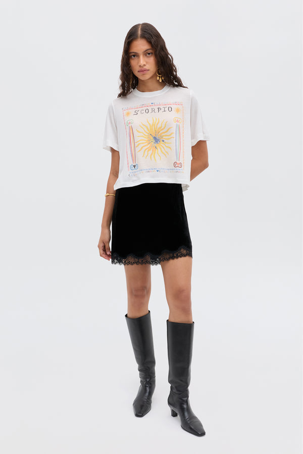Rixo Ria Zodiac T-Shirt Scorpio