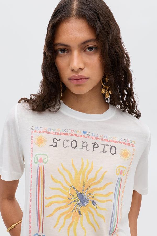 Rixo Ria Zodiac T-Shirt Scorpio