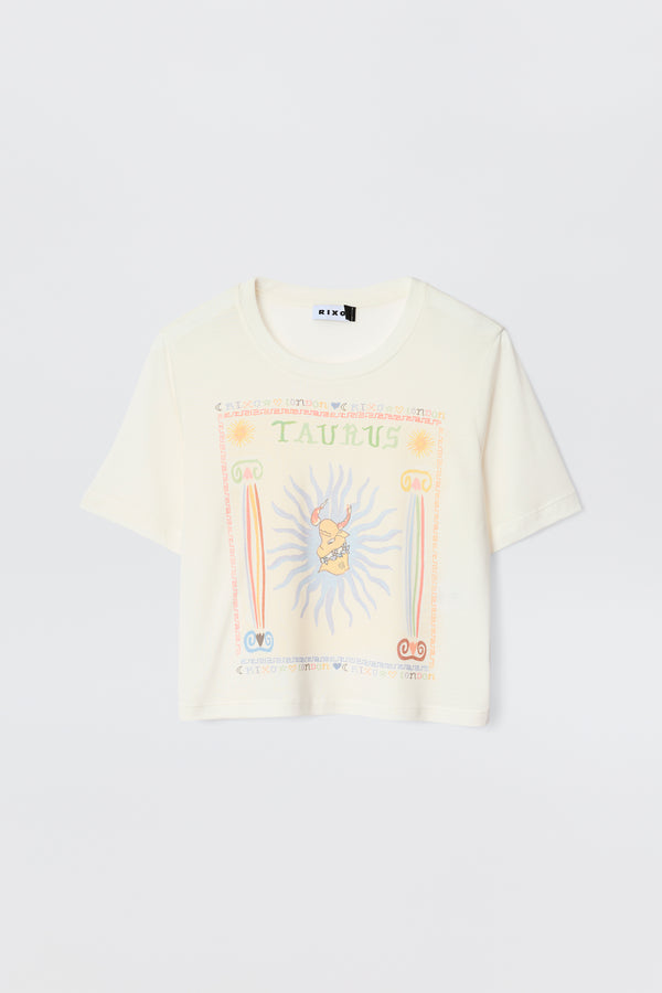 Rixo Ria Zodiac T-Shirt Taurus