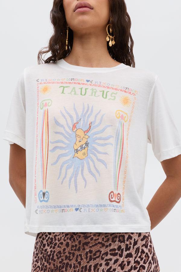 rixo Ria Zodiac T-Shirt Taurus