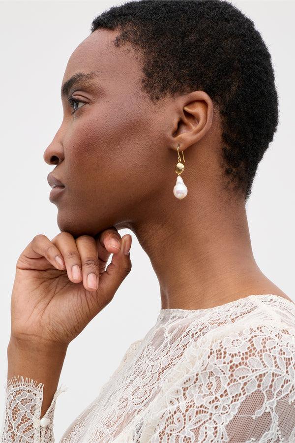 Rixo Rosaria Earrings Gold