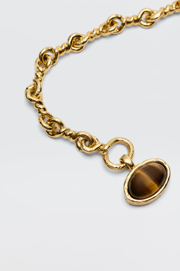 Rixo Zandra Necklace Gold