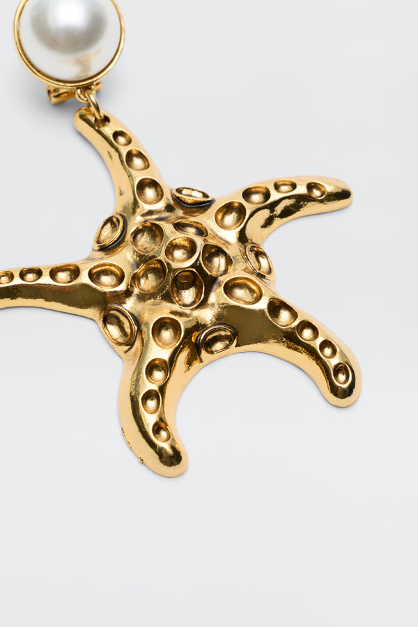 Rixo Zeina Earrings Gold