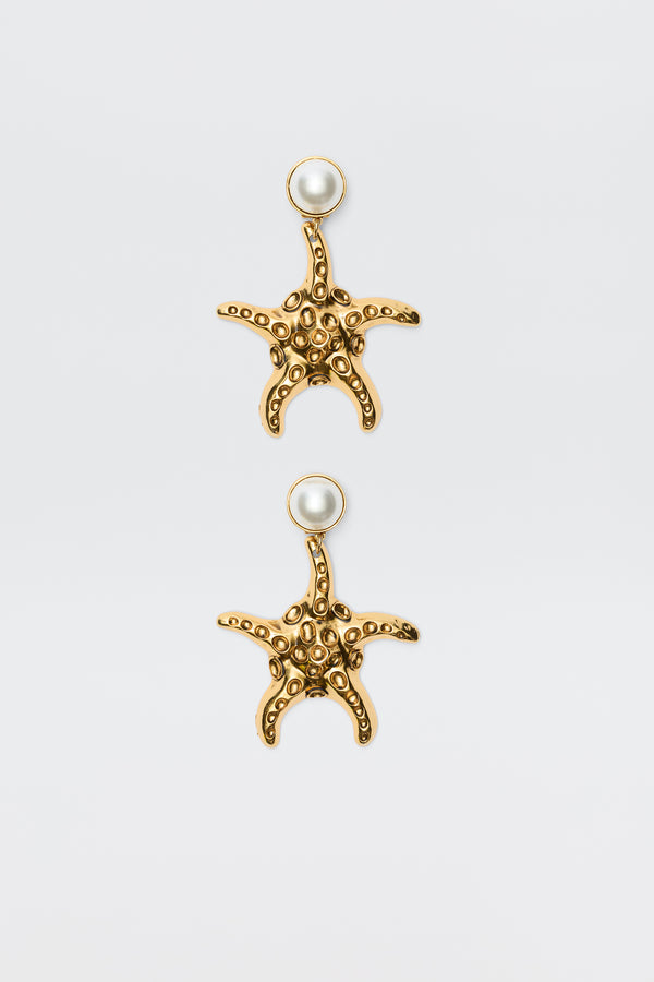 rixo Zeina Earrings Gold