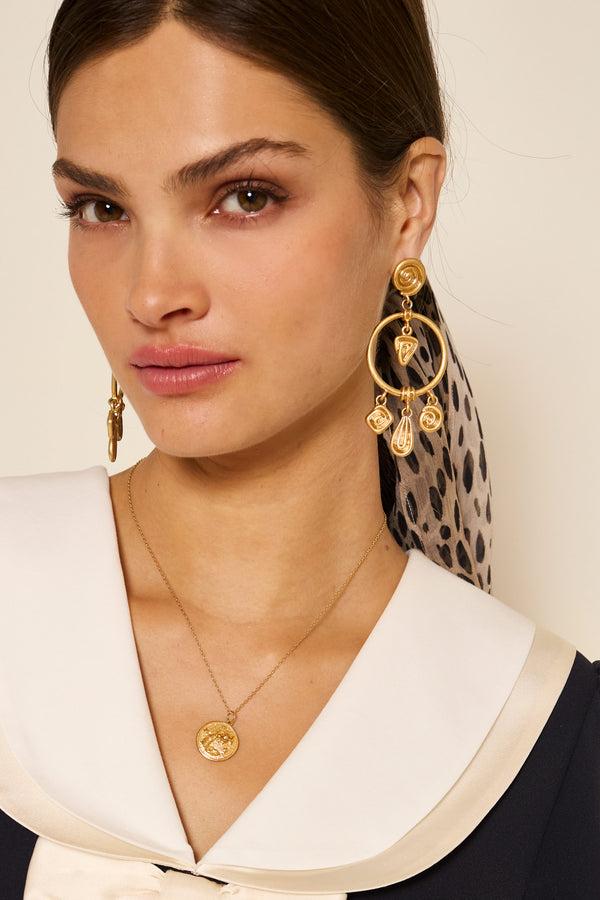 Rixo Zodiac Necklace Aquarius