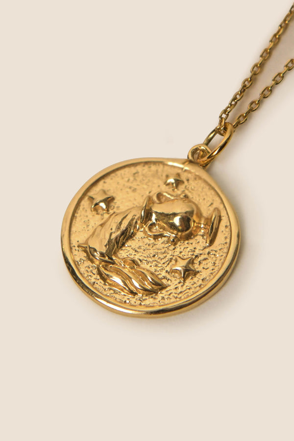 rixo Zodiac Necklace Aquarius