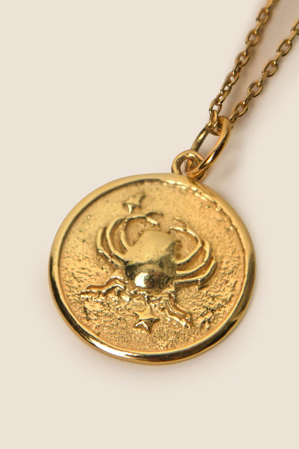 rixo Zodiac Necklace Cancer