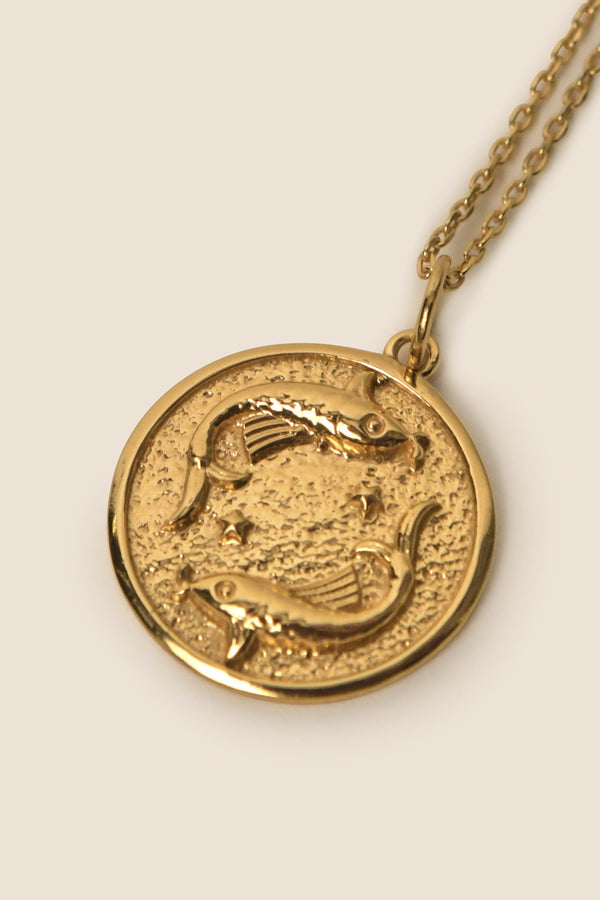 rixo Zodiac Necklace Pisces