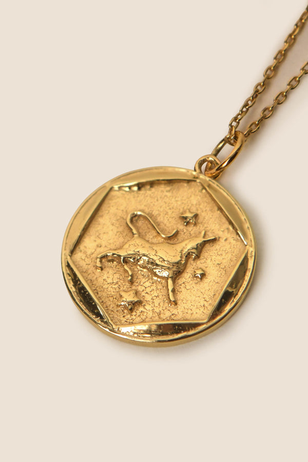 rixo Zodiac Necklace Taurus