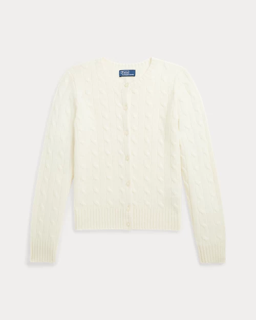 Rlx Ralph Lauren Cable-Knit Cashmere Cardigan
