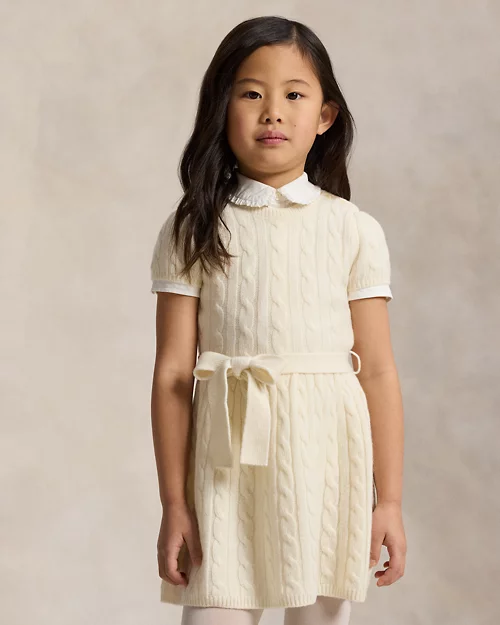 Rlx Ralph Lauren Cable-Knit Cashmere Dress