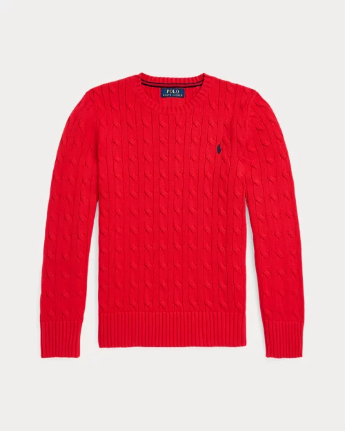 Rlx Ralph Lauren Cable-Knit Cotton Sweater