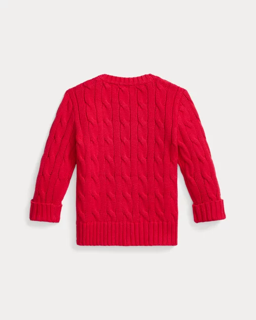 Rlx Ralph Lauren Cable-Knit Cotton Sweater