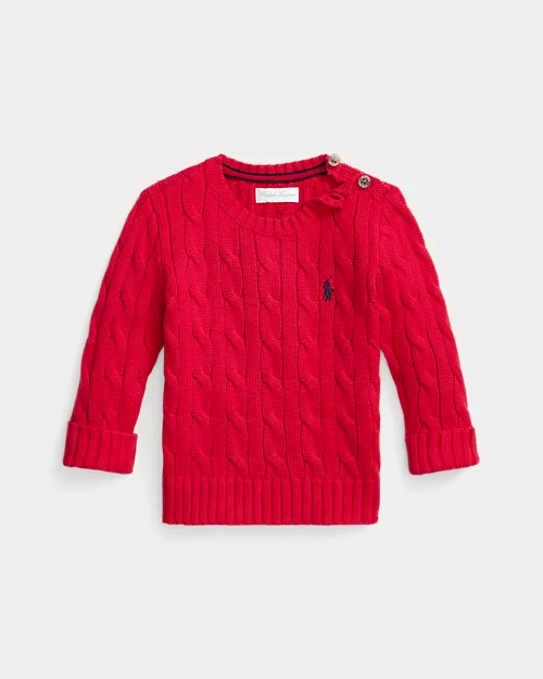 rlx ralph lauren Cable-Knit Cotton Sweater