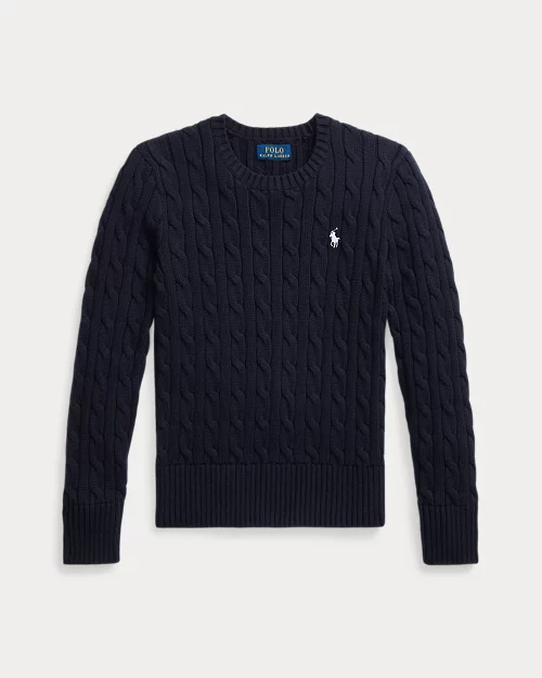 Rlx Ralph Lauren Cable-Knit Cotton Sweater
