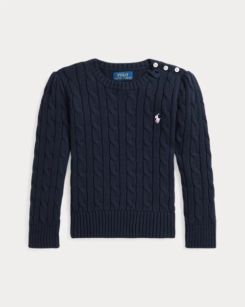 Rlx Ralph Lauren Cable-Knit Cotton Sweater