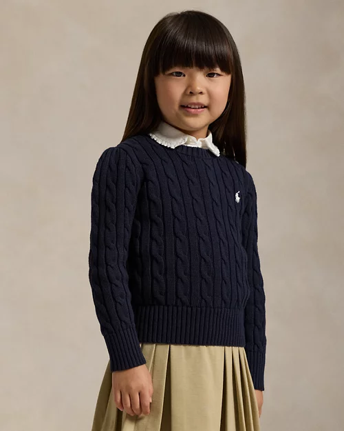 rlx ralph lauren Cable-Knit Cotton Sweater