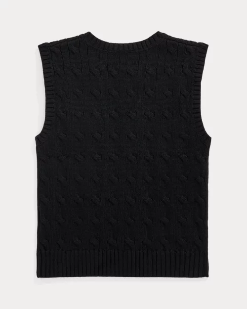Rlx Ralph Lauren Cable-Knit Cotton Sweater Vest