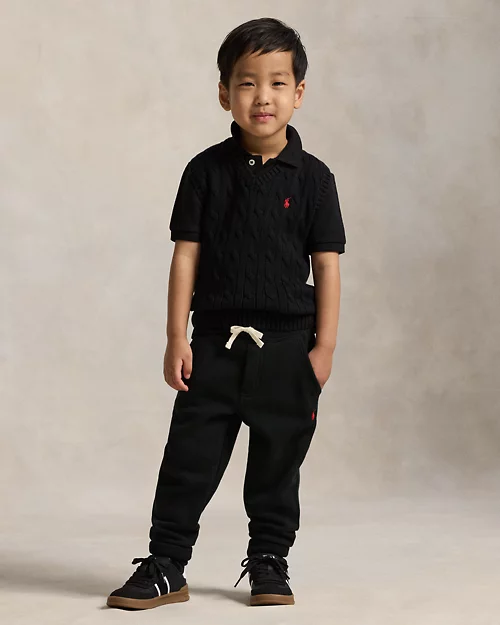 Rlx Ralph Lauren Cable-Knit Cotton Sweater Vest