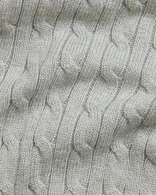 Rlx Ralph Lauren Cable-Knit Cotton V-Neck Cardigan