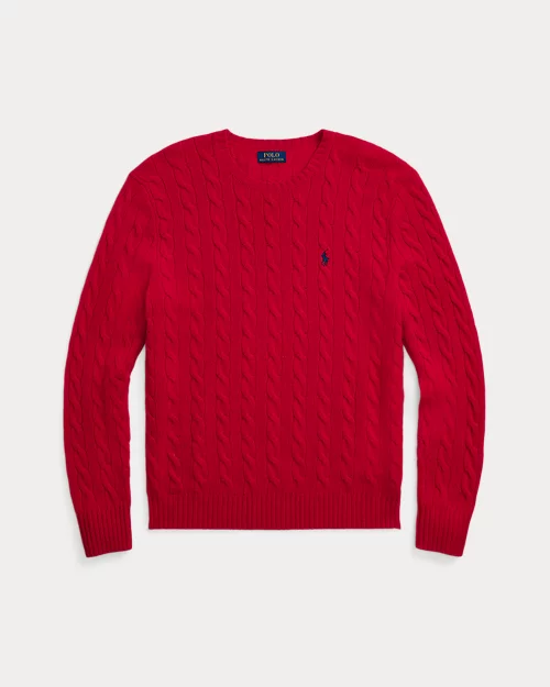 Rlx Ralph Lauren Cable-Knit Wool-Cashmere Sweater