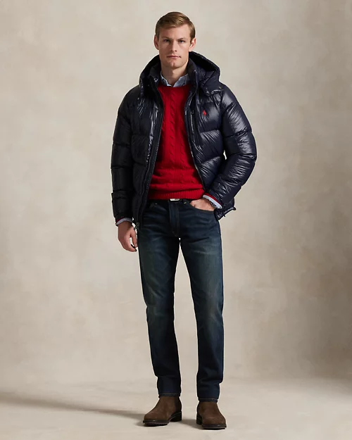 Rlx Ralph Lauren Cable-Knit Wool-Cashmere Sweater