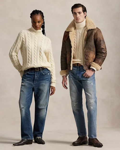 Rlx Ralph Lauren Cable-Knit Wool-Cashmere Sweater