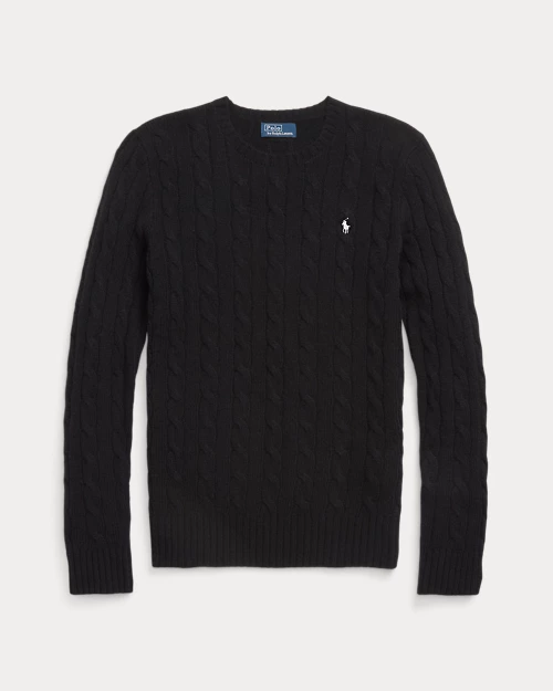 Rlx Ralph Lauren Cable-Knit Wool-Cashmere Sweater
