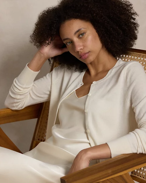 Rlx Ralph Lauren Cashmere Crewneck Cardigan