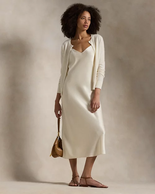 Rlx Ralph Lauren Cashmere Crewneck Cardigan