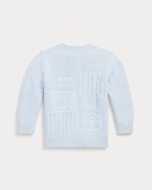 Rlx Ralph Lauren Contrast-Knit Cotton Cardigan