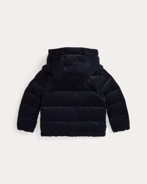 Rlx Ralph Lauren Convertible Corduroy Down Jacket