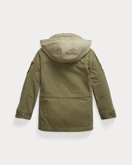 Rlx Ralph Lauren Cotton Herringbone Field Jacket