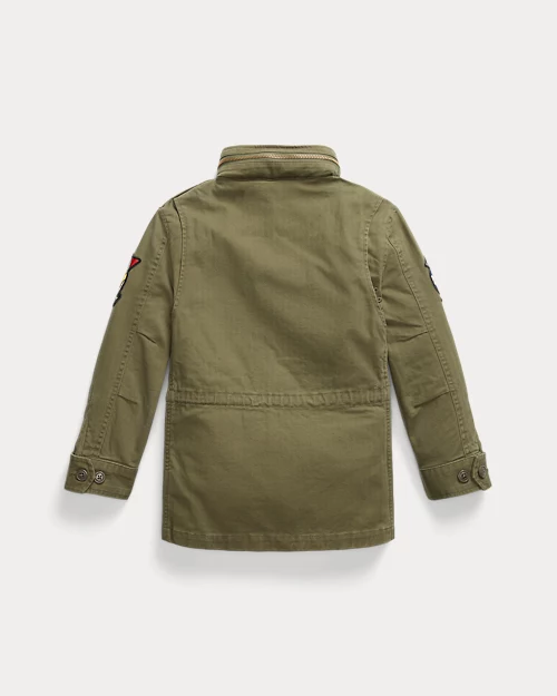 Rlx Ralph Lauren Cotton Herringbone Field Jacket