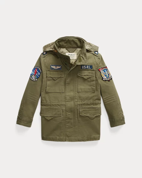 rlx ralph lauren Cotton Herringbone Field Jacket