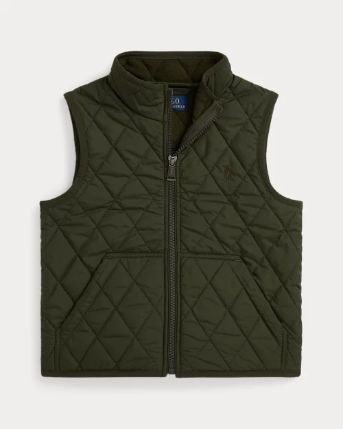 Rlx Ralph Lauren Fleece-Lined Quilted Vest